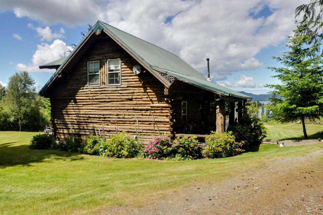 Log Home On Lopez-Spencer Spit Port Stanley Exterior foto